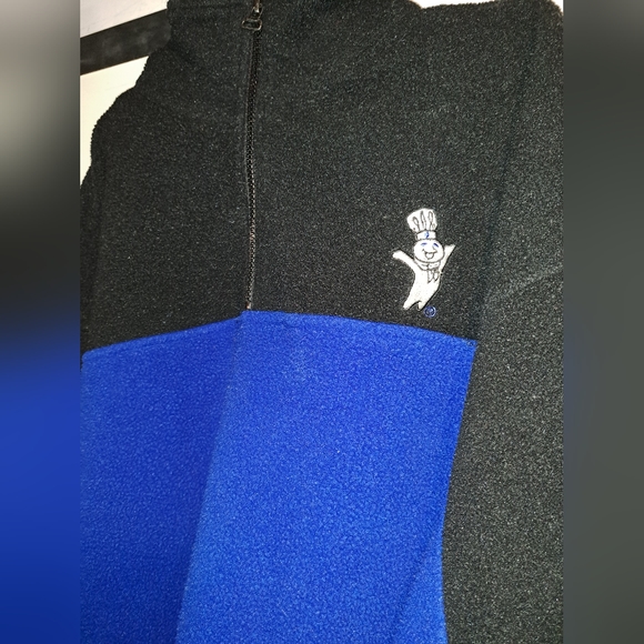 Vintage 99 Pillsbury Dough boy embroidered fleece - Picture 2 of 11